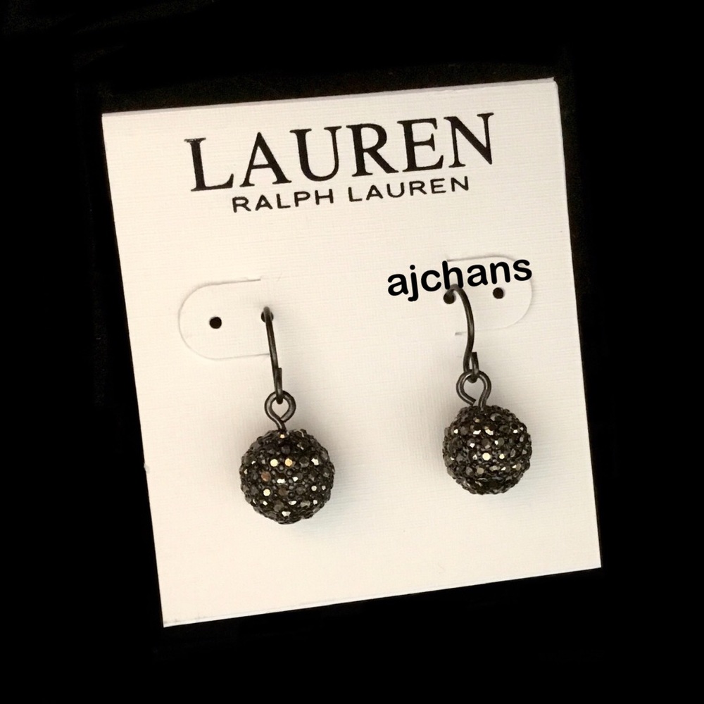 Lauren Ralph Lauren Crystal Ball Earrings